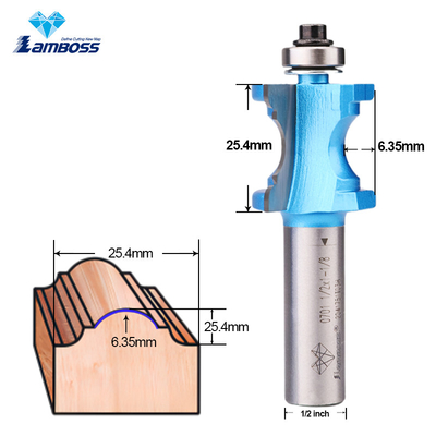 Αγορά Lamboss Bull Nose Router Bits ξυλουργική διαδρομή Bit εξατομίκευση κόπτης άλεσης online manufacture