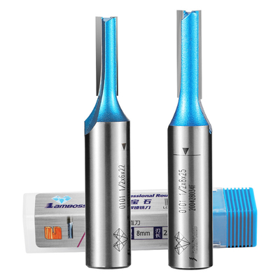 Ανθεκτικά στη διάβρωση Straight Router Bits Antirust Multipurpose