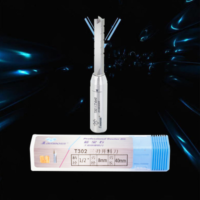 Αντισκωριακό Πρακτικό TCT Straight Bit Flute Router Stable με αυλακώσεις