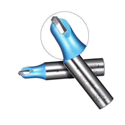 TCT Cove Router Bits 2 φλάουτες Προφίλ για την κοπή ξύλου
