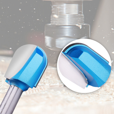 Lamboss Round Nose Drill Bit Long Blade Round Nose Bit Two Φλάουτο Ρούτερ Μικρό