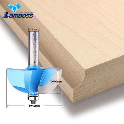 Lamboss 1/2 Chamfer Router Bit Milling Cutter εργαλεία για ξύλο Cove Bit με ρουλέα