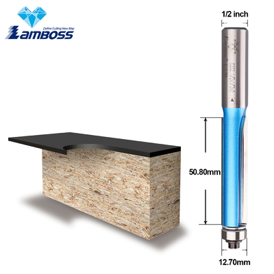 Lamboss Straight Flute Router Bit με ρουλευτικό 1/2 